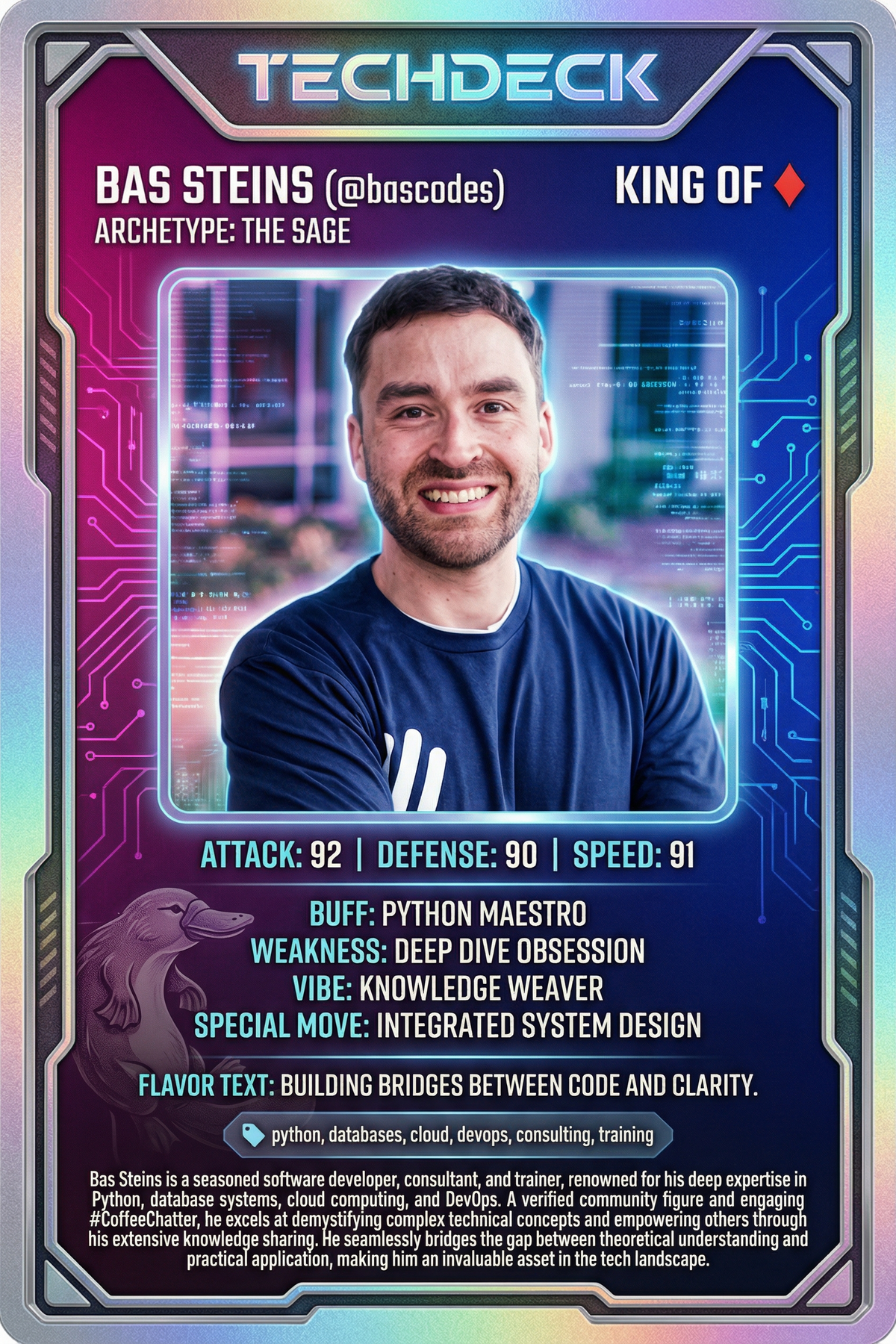 Bas Steins's TechDeck AI Generated Card