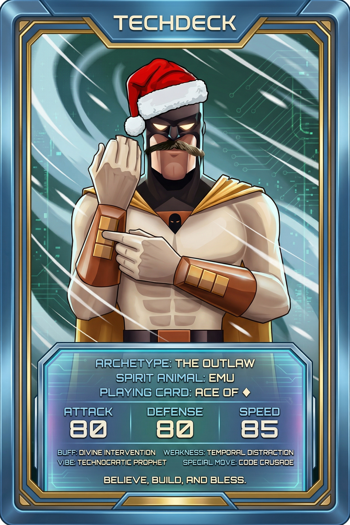 spaceghost e/🇺🇸's TechDeck AI Generated Card