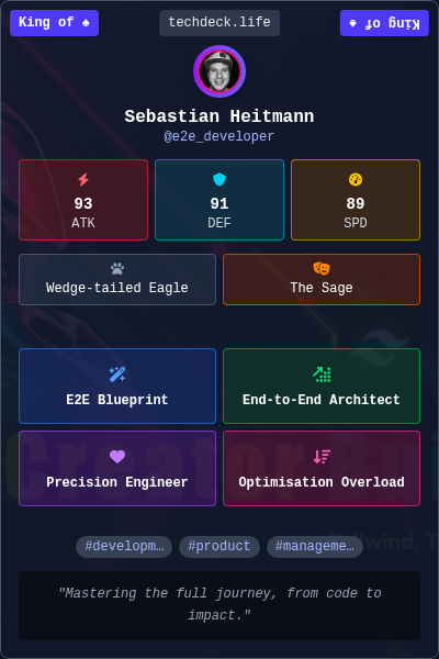 Sebastian Heitmann's TechDeck Trading Card