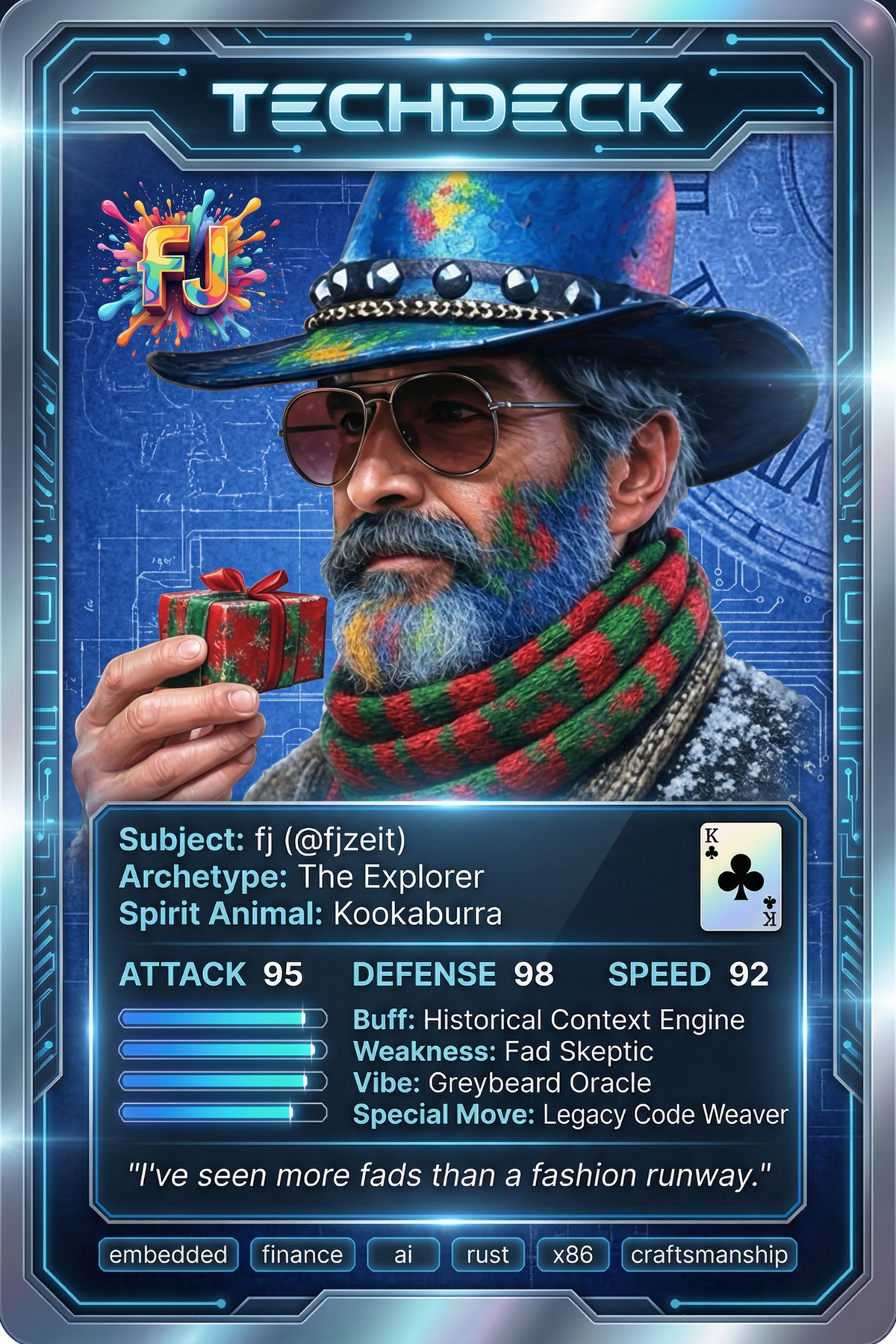fj's TechDeck AI Generated Card