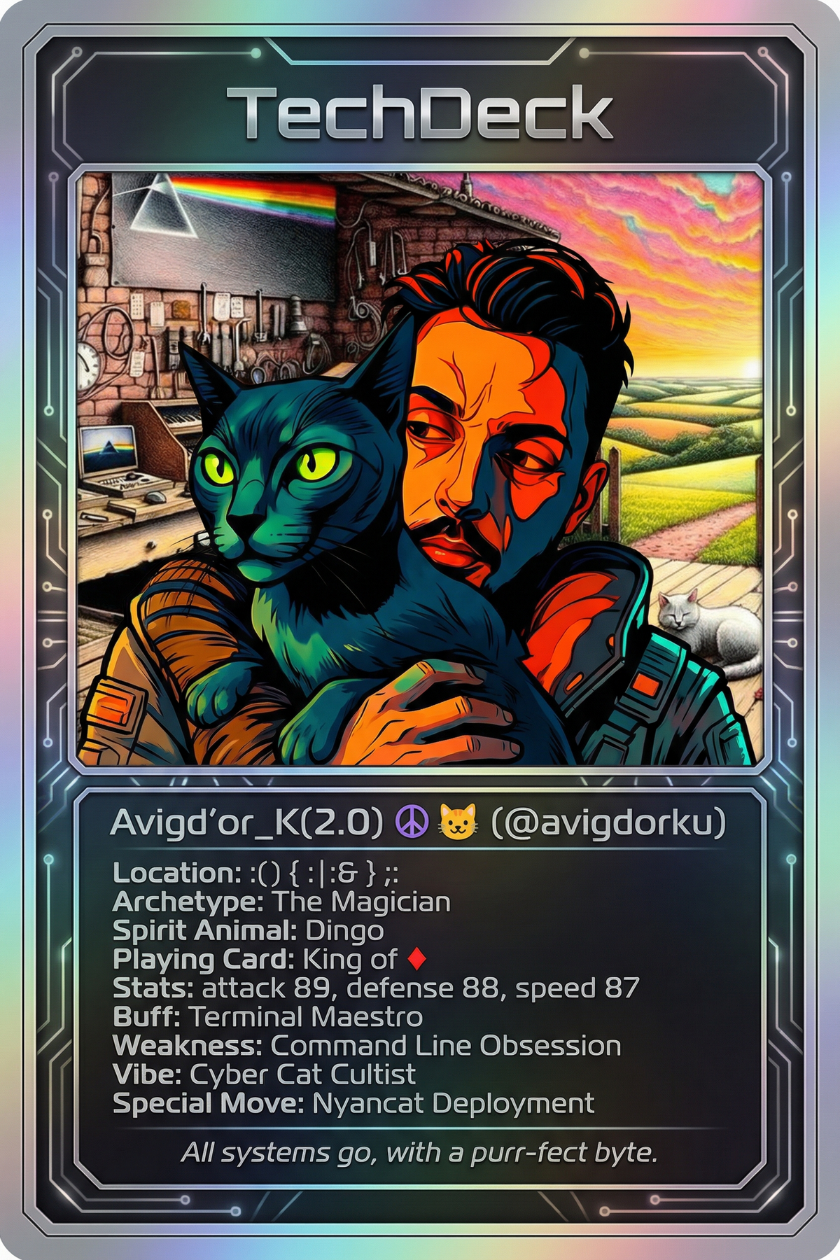 Avigd'or_K(2.0)☮️😼's TechDeck AI Generated Card