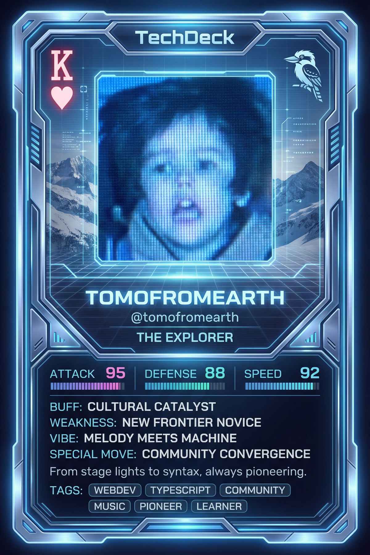tomofromearth's TechDeck AI Generated Card