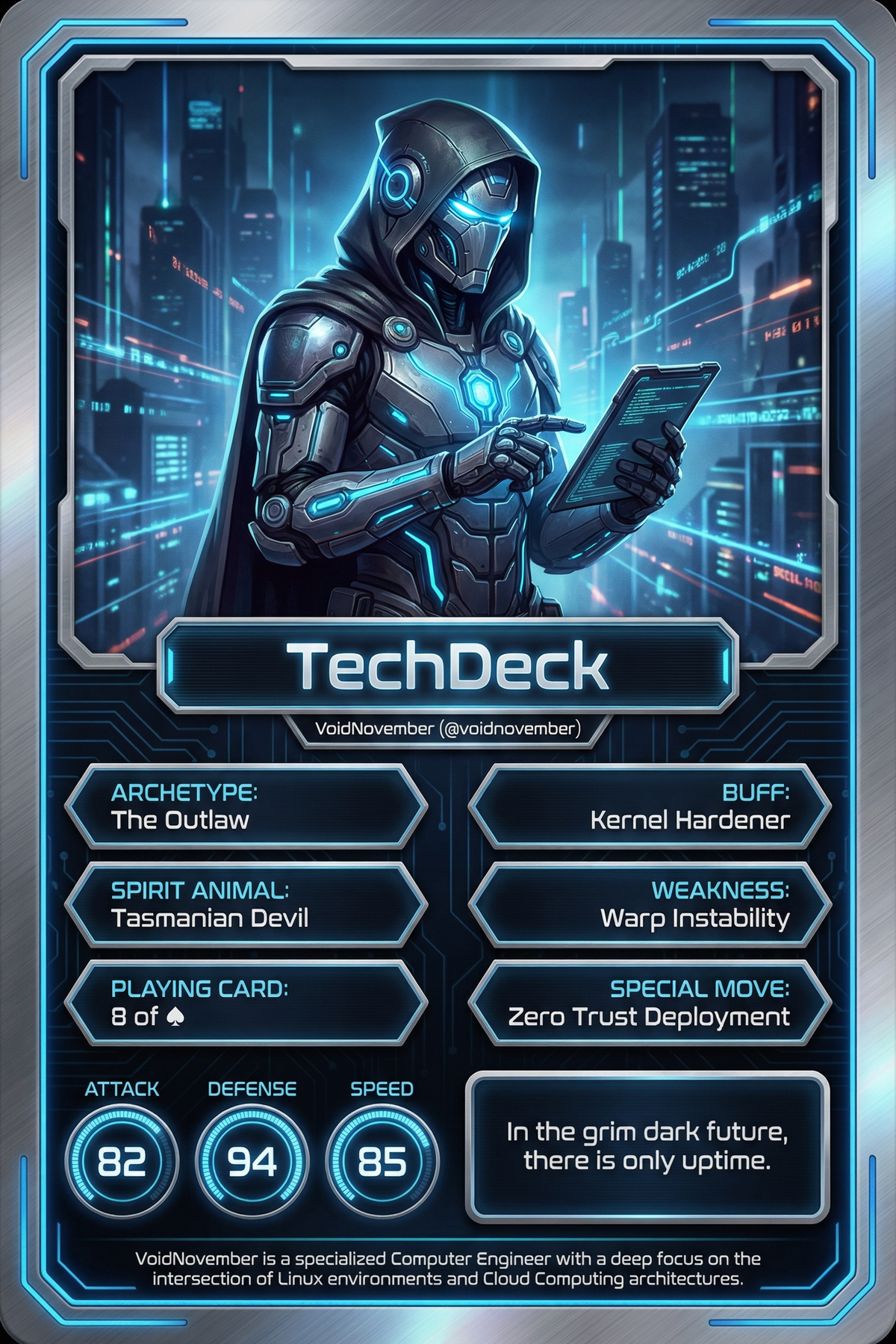 VoidNovember's TechDeck AI Generated Card