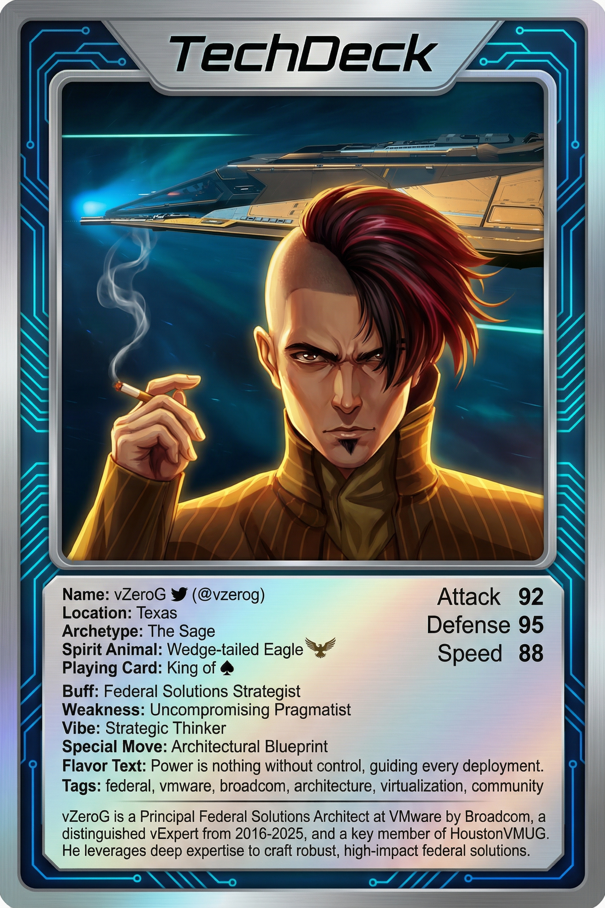 vZeroG 📡's TechDeck AI Generated Card