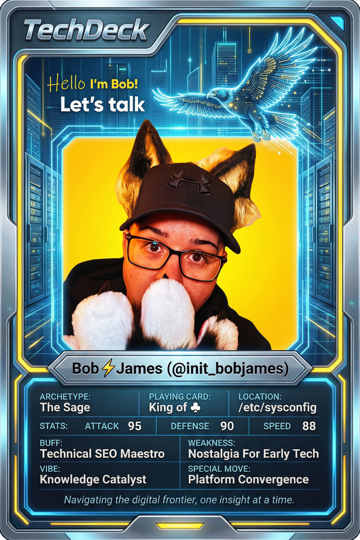 Bob⚡James's TechDeck AI Generated Card