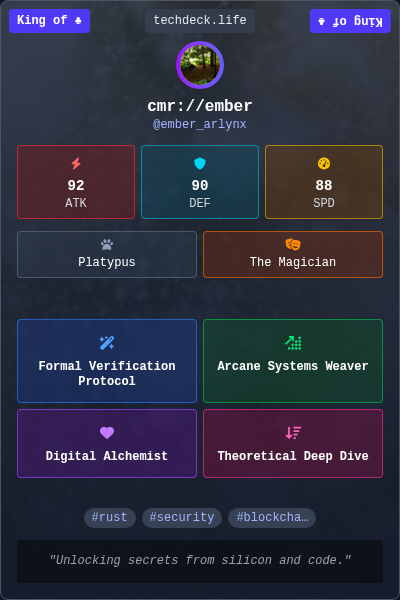cmr://ember's TechDeck Trading Card