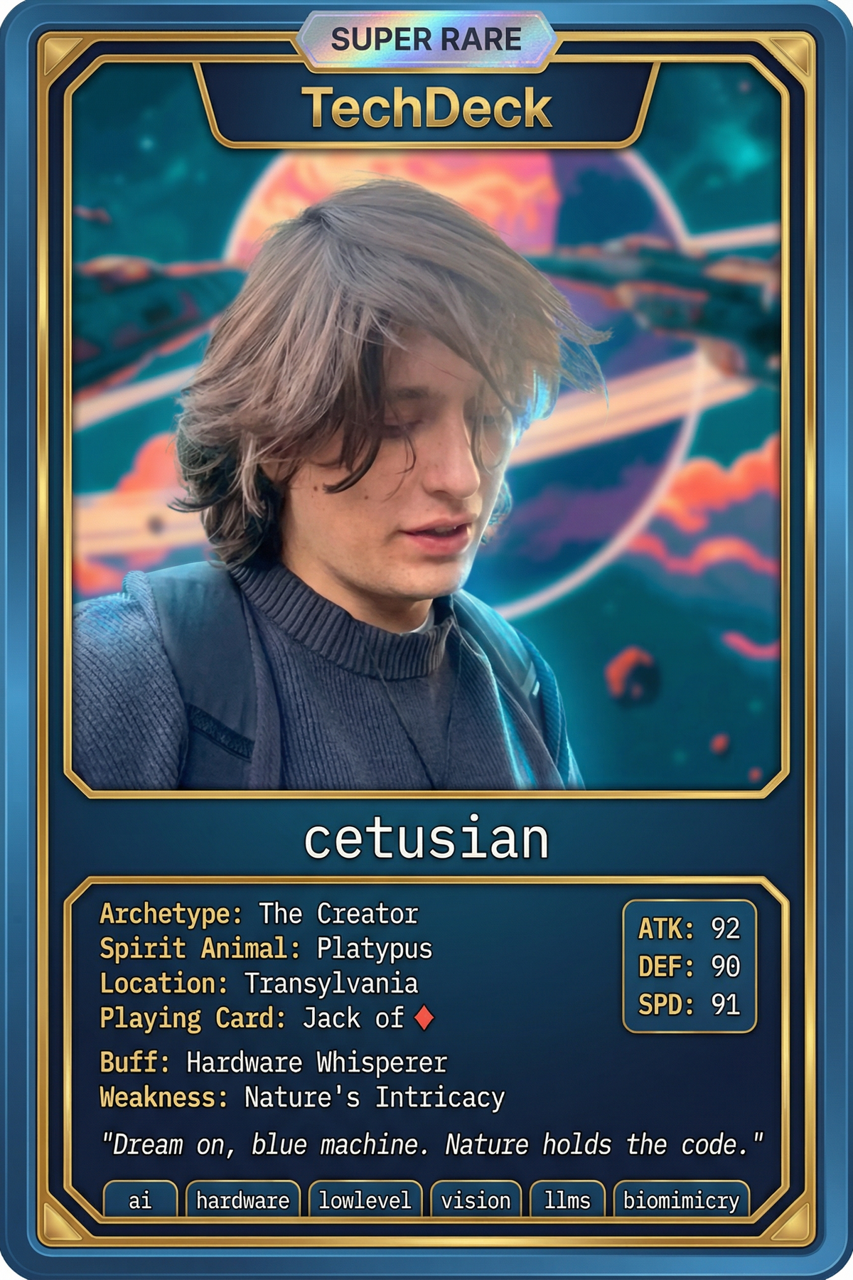 cetusian's TechDeck AI Generated Card